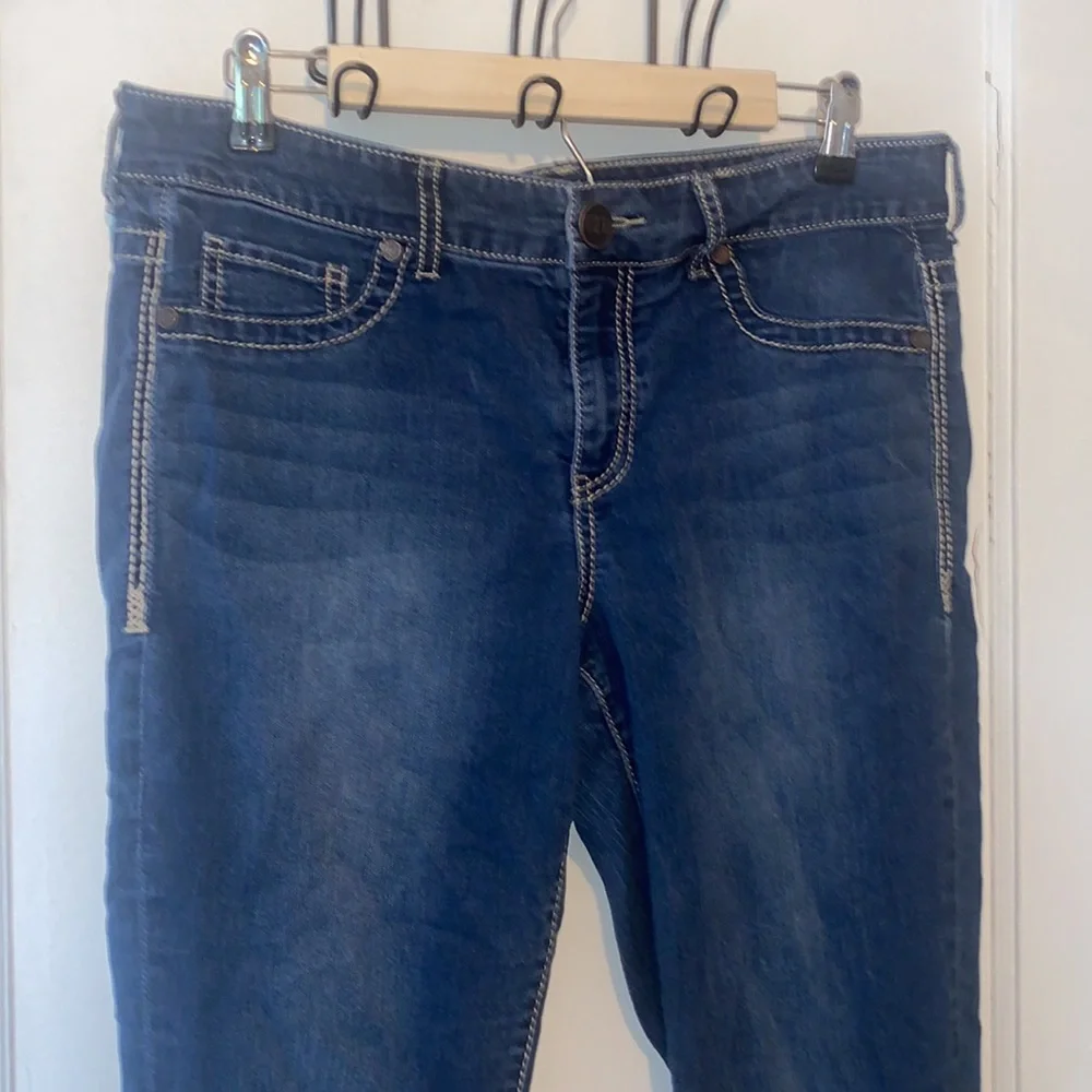 Maurices ankle dark denim jeans - Picture 2 of 7